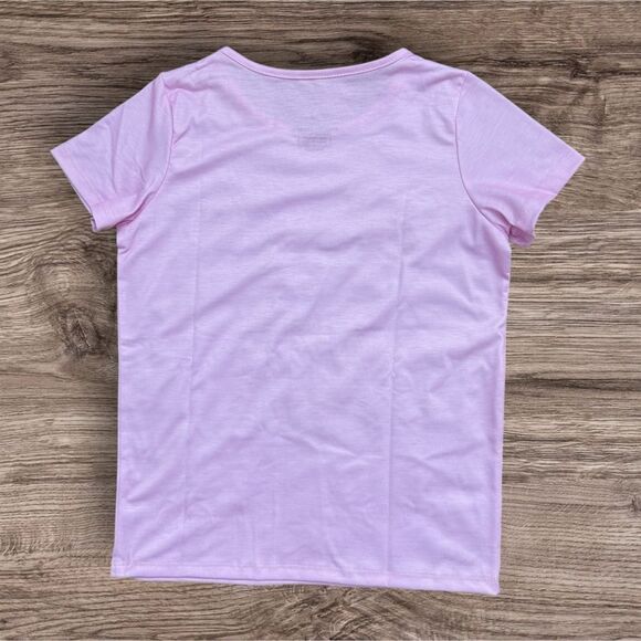 Pink Corgi Pajama Set with Cartoon Design and Daisies 3 Piece Set Size 8 - 9 Y - Picture 3 of 12